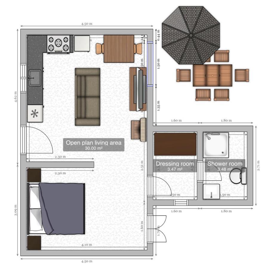 Wisteria & Jasmine Villa Genouille  Екстериор снимка